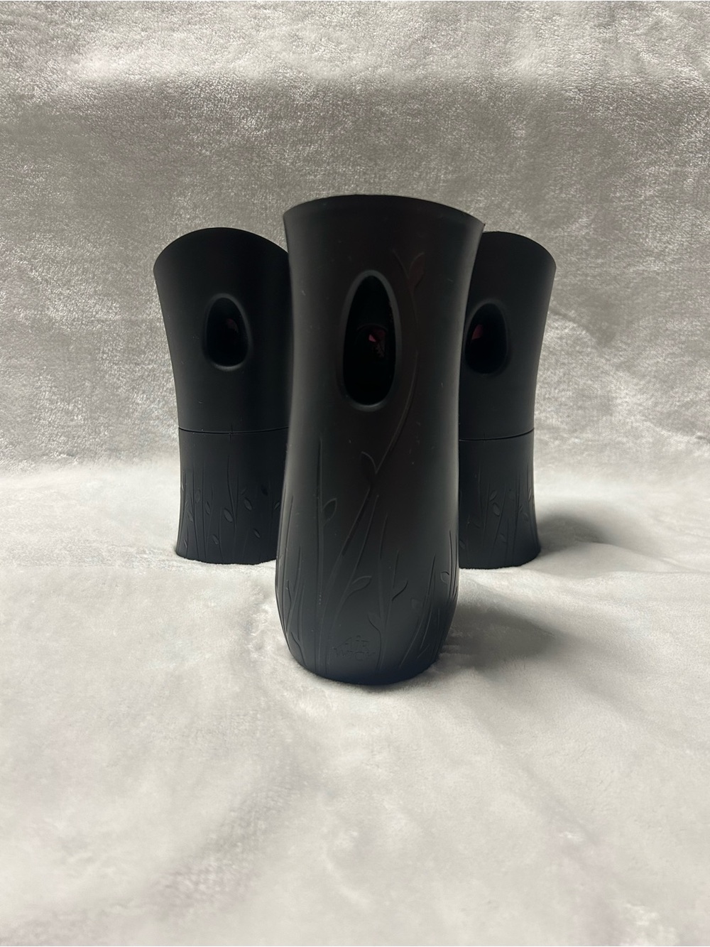 3 black Air Wick Freshmatic Automatic Spray dispensers dispenser